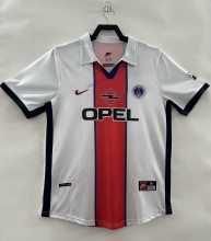 1998-1999 PSG Paris Away Retro Soccer Jersey