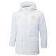 24-25 ACM White Hooded Windbreaker Fabric Cotton Coat (黄标)