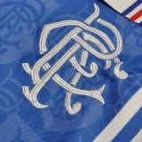 1996-1997 Rangers Home Retro Soccer Jersey