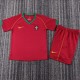 2006 Portugal Home Retro Kids Soccer Jersey