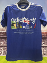2025 AD Blue Casual T-Shirt (三叶AD)