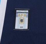 1998 Argentina Away Retro Kids Soccer Jersey