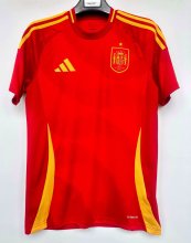 2024 Spain European Cup Home Fans Version Soccer Jersey