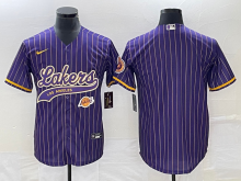2025 MLB Los Angeles Lakers New Pattern Jersey