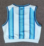 2026 World Cup Argentina Home Women Yoga Vest (女)