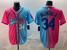 2025 MLB Los Angeles Dodgers New Pattern Jersey