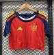 2026 Spain Home Women Cheerleading Short-sleeved (女)