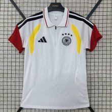 26-27 Germany White Polo Short Sleeve