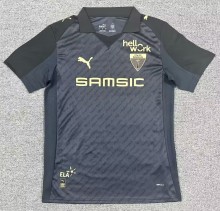 26-27 Stade Rennais Black 125th Anniversary Edition Fans Soccer Jersey