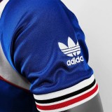 1985 Man Utd Third Blue Retro Soccer Jersey