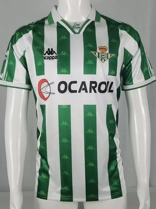 1995-1996 Real Betis Home Retro Soccer Jersey