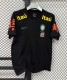 26-27 Brazil Black High Quality Pure Cotton Casual T-Shirt