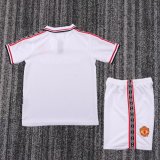 1998-1999 Man Utd Retro Kids Soccer Jersey
