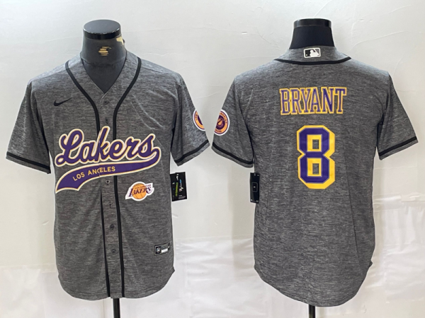 2025 MLB Los Angeles Lakers New Pattern Jersey