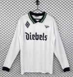 1995-1996 Monchengladbach Home Long Sleeve Retro Soccer Jersey
