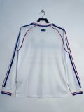 1998 France Away Retro Long Sleeves Soccer Jersey