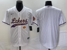 2025 MLB Los Angeles Lakers New Pattern Jersey