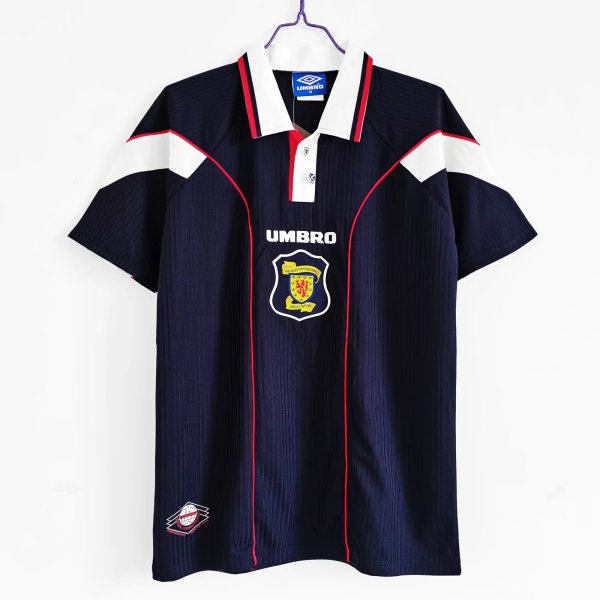 1996-1998 Scotland Home Retro Soccer Jersey