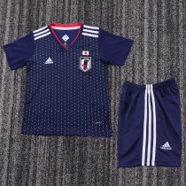 2018 Japan Home Retro Kids Soccer Jersey