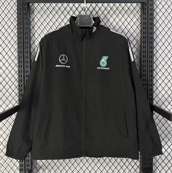 2026 Benz Black Windbreaker