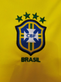 1998 Brazil Home Retro Soccer Jersey*耐克标无蓝边