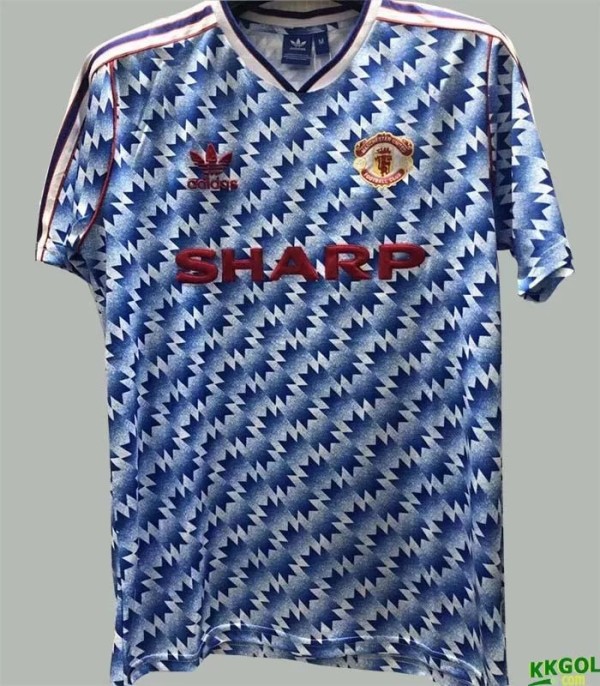 1990-1992 Manchester United Retro Soccer Jersey