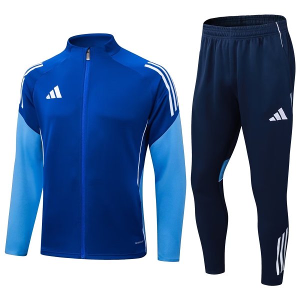 2025 AD Blue Half Pull Tracksuit