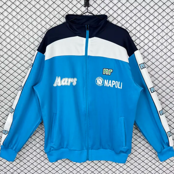 1989-1990 Napoli Blue Jacket #单夹克