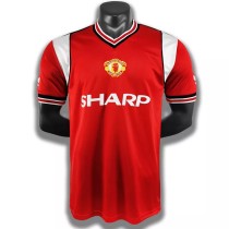 1985-1986 Man Utd Home Retro Soccer Jersey