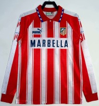1994-1995 ATM Home Long Sleeve Retro Soccer Jersey