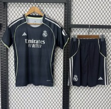 25-26 RMA Away Kids Soccer Jersey