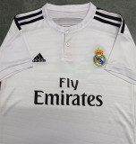 2014-2015 RMA Home Retro Kids Soccer Jersey