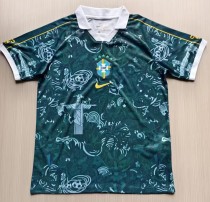 26-27 Brazil Green Special Edition Fans Soccer Jersey