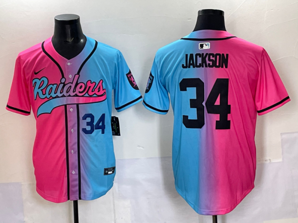 2025 MLB Las Vegas Raiders New Pattern Jersey