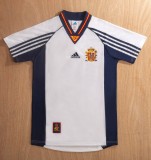 1998 Spain Away Retro Soccer Jersey