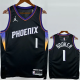 25-26 SUNS BOOKER #1 Black Top Quality Hot Pressing NBA Jersey