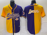 2025 MLB Los Angeles Lakers New Pattern Jersey