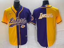 2025 MLB Los Angeles Lakers New Pattern Jersey