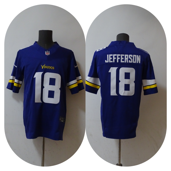 2025 NFL Minnesota Vikings New Pattern Jersey
