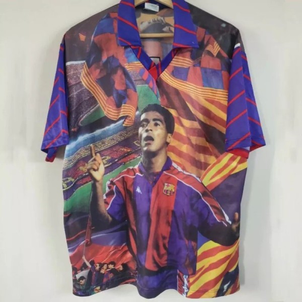 'O REI' 10 ROMARIO BAR Retro Soccer Jersey