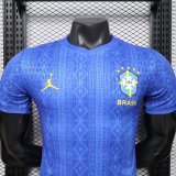26-27 Brazil Blue Special Edition Player Version Soccer Jersey