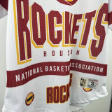 2026 ROCKETS White Retro High Quality Casual T-Shirt #MN
