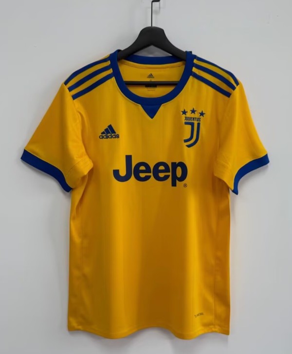 2017-2018 JUV Away Retro Soccer Jersey
