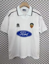 1996-1997 Valencia Home Retro Soccer Jersey