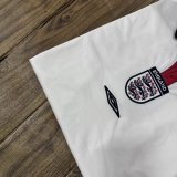 2004-2005 England Home Retro Soccer Jersey