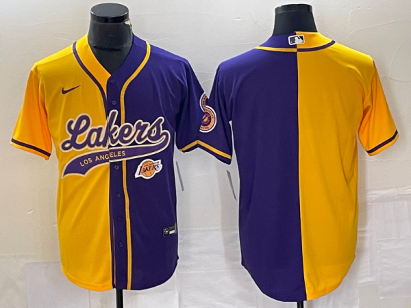 2025 MLB Los Angeles Lakers New Pattern Jersey