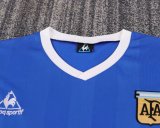 1986 Argentina Away Retro Kids Soccer Jersey
