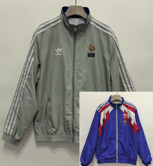 1990-1991 France Double Sided Windbreaker