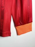 1999-2000 Roma Home Long Sleeve Retro Soccer Jersey