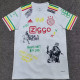 24-25 Aja× White Special Edition Fans Soccer Jersey
